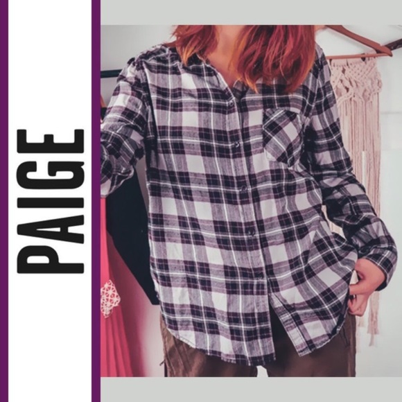 PAIGE Tops - Paige plaid flannel
